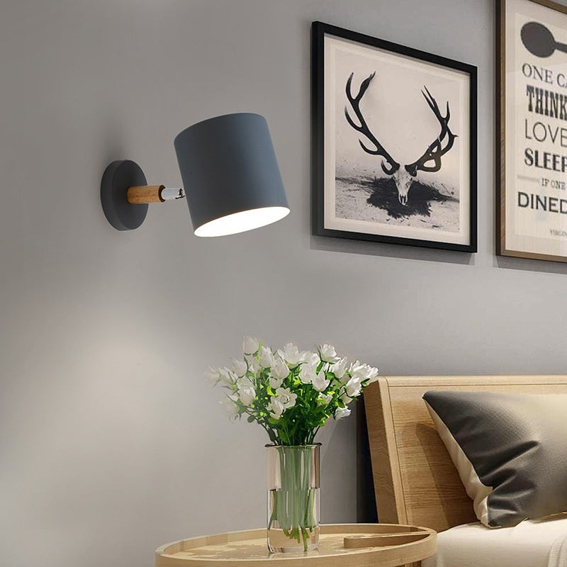 Nordisk Vägglampa – Mysig Bakgrundsbelysning för Vardagsrum & Soffa