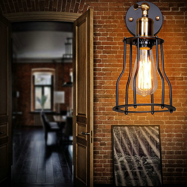 Designlampa Industrilampa Vägglampa – Kreativ Bar & Loft Belysning