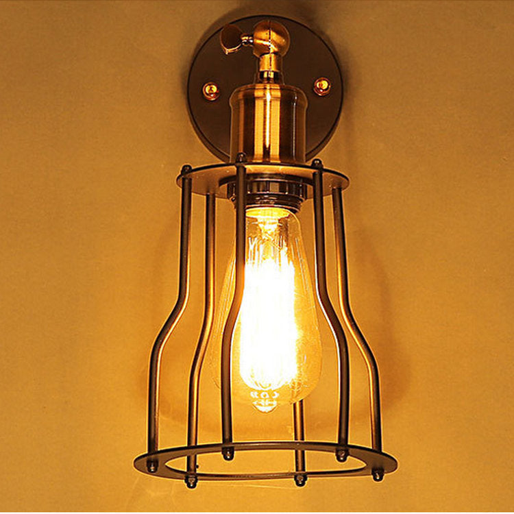 Designlampa Industrilampa Vägglampa – Kreativ Bar & Loft Belysning