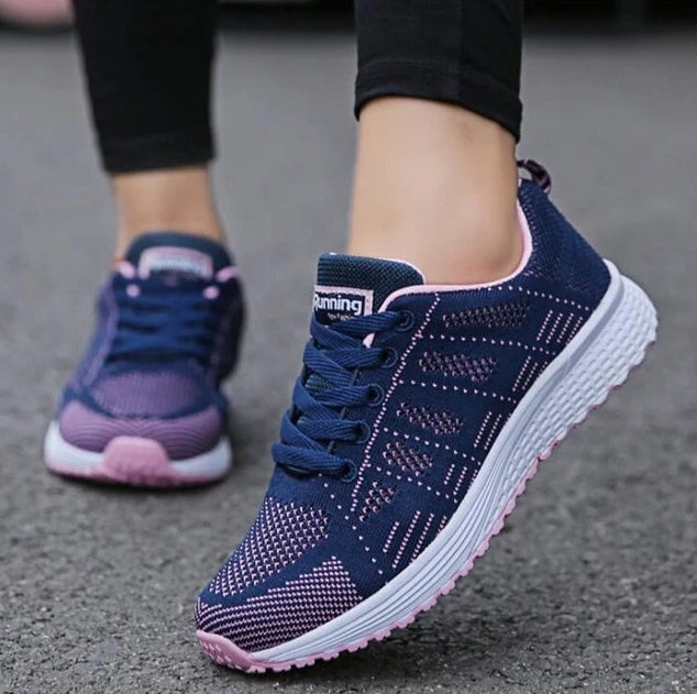 Ortopediska Sneakers med Minnesskum – SlimCare Komfortskor för Dam & Herr