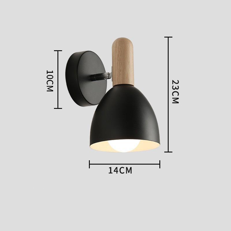 Nordisk Kreativ Makaron Sängbordslampa – Bord & Vägglampa i Pastellfärger