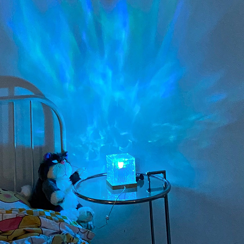 Aurora Wave Projektorlampa – Norrskensinspirerad Mysbelysning