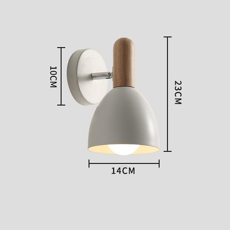 Nordisk Kreativ Makaron Sängbordslampa – Bord & Vägglampa i Pastellfärger