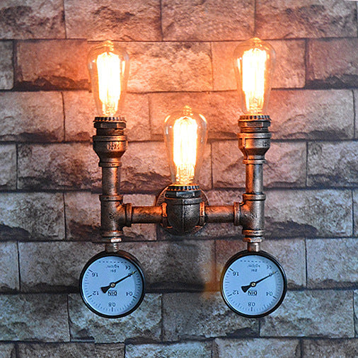 Retro Designlampa Vägglampa – Vintage Belysning i Industriell Stil