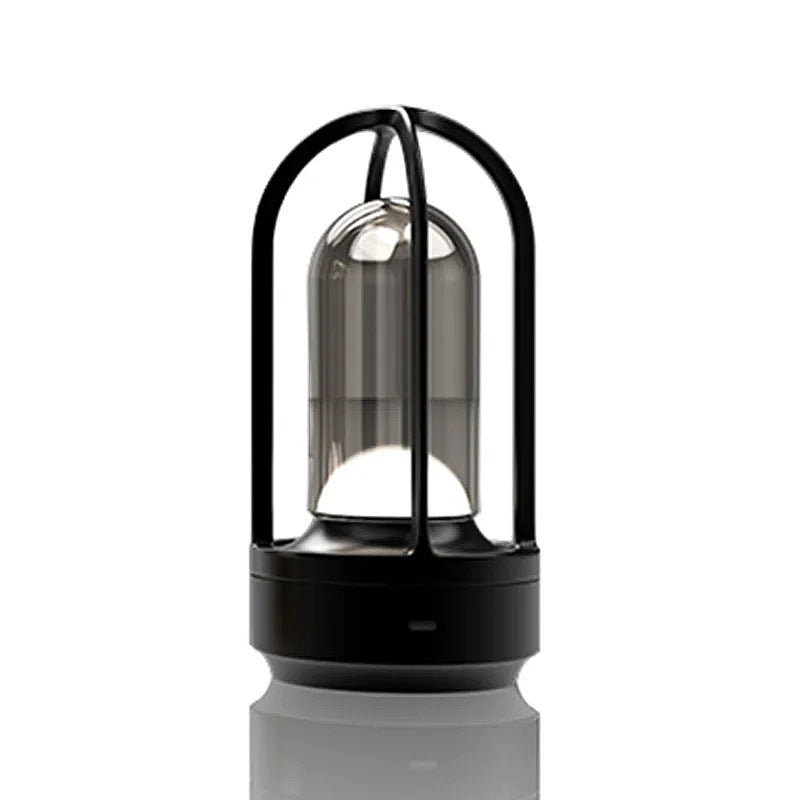 Laddbar Väderskyddad Bordslampa i Aluminium – Designlampa & Atmosfärsbelysning