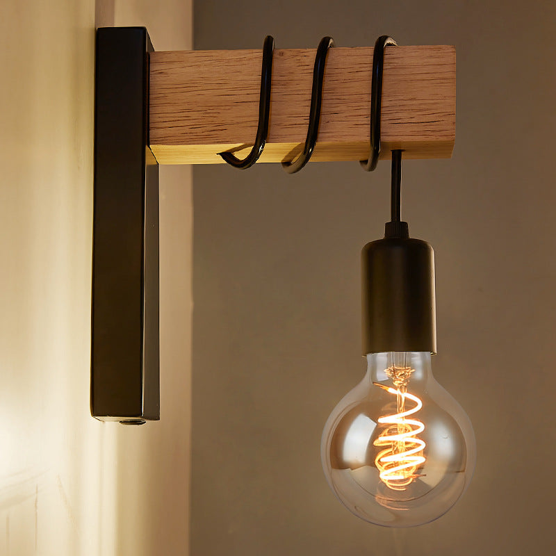 Retro Industrilampa Väggmonterad – Vintage designlampa i Industriell Stil